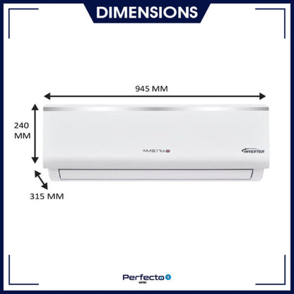 Amstrad Perfecto Series AC 1.5 Ton 3 Star Inverter Split Air Conditioner – AMSi2032